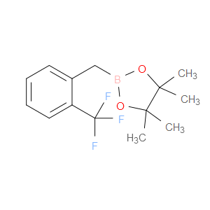4,4,5,5-tetramethyl-2-(2-(trifluoromethyl)benzyl)-1,3,2-dioxaborolane