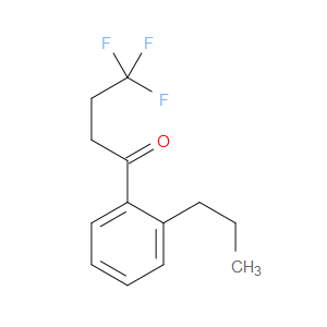 4,4,4-Trifluoro-1-(2-propylphenyl)-1-butanone