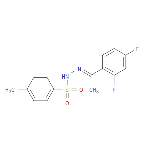 N'-(1-(2,4-difluorophenyl)ethylidene)-4-methylbenzenesulfonohydrazide
