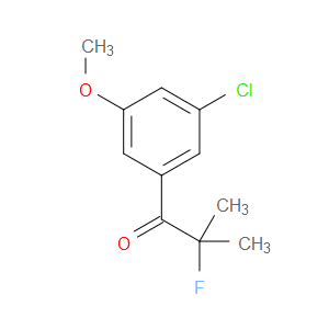 1-(3-Chloro-5-methoxyphenyl)-2-fluoro-2-methyl-1-propanone