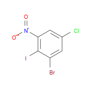 1-Bromo-5-chloro-2-iodo-3-nitrobenzene