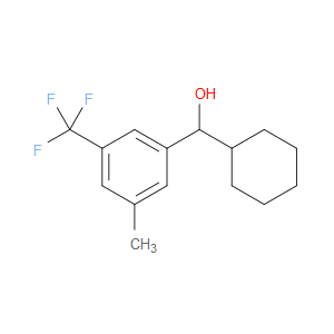 cyclohexyl(3-methyl-5-(trifluoromethyl)phenyl)methanol