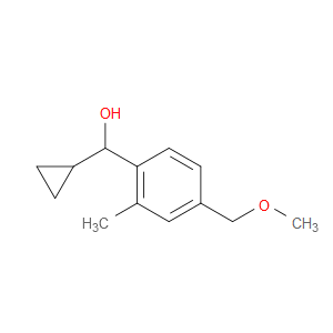 cyclopropyl(4-(methoxymethyl)-2-methylphenyl)methanol