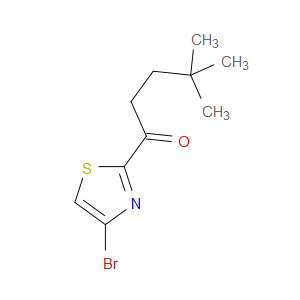 1-(4-Bromo-2-thiazolyl)-4,4-dimethyl-1-pentanone