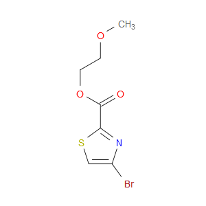 2-Methoxyethyl 4-bromo-2-thiazolecarboxylate