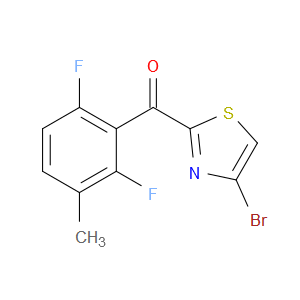 (4-Bromo-2-thiazolyl)(2,6-difluoro-3-methylphenyl)methanone