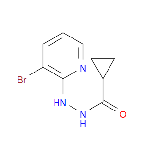 N'-(3-bromopyridin-2-yl)cyclopropanecarbohydrazide