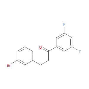 1-Propanone, 3-(3-bromophenyl)-1-(3,5-difluorophenyl)-
