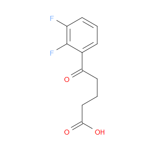 2,3-Difluoro-δ-oxobenzenepentanoic acid