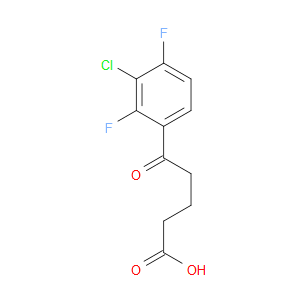 3-Chloro-2,4-difluoro-δ-oxobenzenepentanoic acid