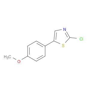 2-Chloro-5-(4-methoxyphenyl)thiazole