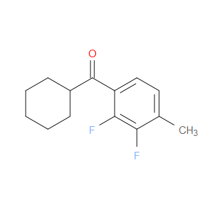 cyclohexyl(2,3-difluoro-4-methylphenyl)methanone