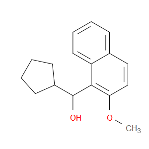 cyclopentyl(2-methoxynaphthalen-1-yl)methanol