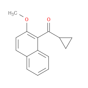 cyclopropyl(2-methoxynaphthalen-1-yl)methanone