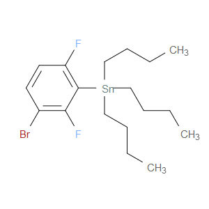 Stannane, (3-bromo-2,6-difluorophenyl)tributyl-