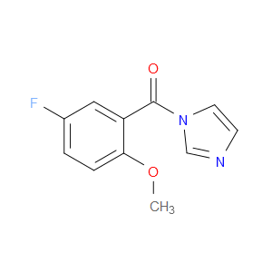 Methanone, (5-fluoro-2-methoxyphenyl)-1H-imidazol-1-yl-