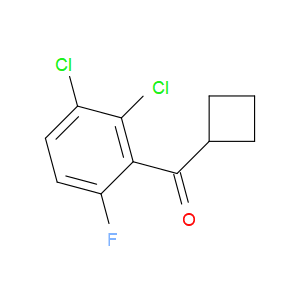 cyclobutyl(2,3-dichloro-6-fluorophenyl)methanone