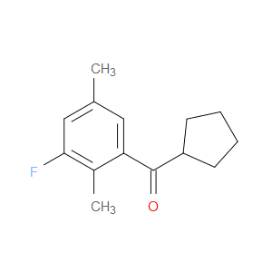 cyclopentyl(3-fluoro-2,5-dimethylphenyl)methanone