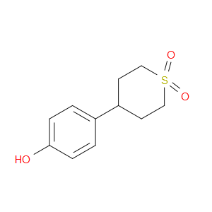 4-(Tetrahydro-1,1-dioxido-2H-thiopyran-4-yl)phenol