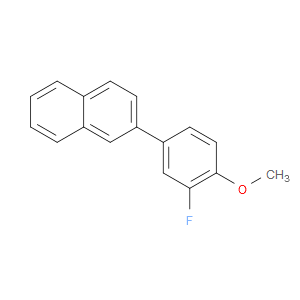 Naphthalene, 2-(3-fluoro-4-methoxyphenyl)-