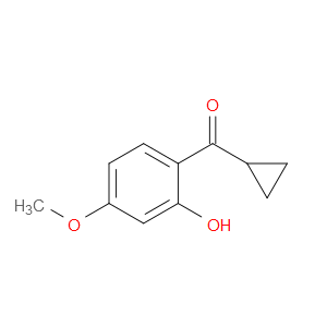 Cyclopropyl(2-hydroxy-4-methoxyphenyl)methanone