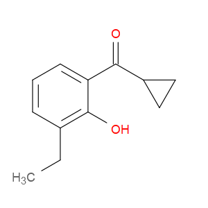 Cyclopropyl(3-ethyl-2-hydroxyphenyl)methanone