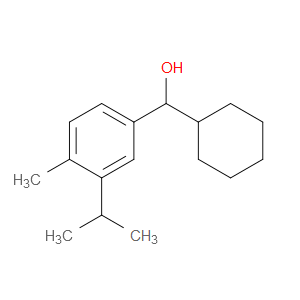 cyclohexyl(3-isopropyl-4-methylphenyl)methanol
