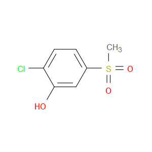 2-Chloro-5-(methylsulfonyl)phenol