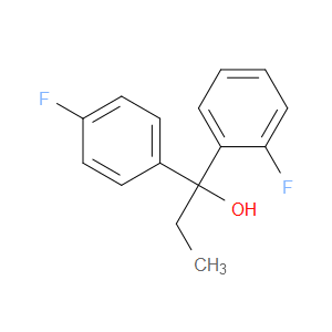 α-Ethyl-2-fluoro-α-(4-fluorophenyl)benzenemethanol