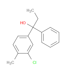 3-Chloro-α-ethyl-4-methyl-α-phenylbenzenemethanol