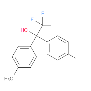 Benzenemethanol, 4-fluoro-α-(4-methylphenyl)-α-(trifluoromethyl)-