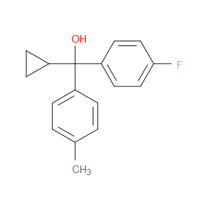 Methanol, cyclopropyl(p-fluorophenyl)-p-tolyl-