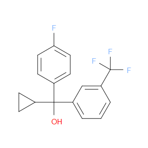 Methanol, cyclopropyl(p-fluorophenyl)(α,α,α-trifluoro-m-tolyl)-