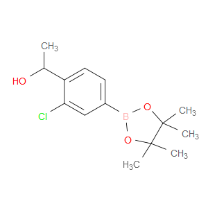 2-Chloro-α-methyl-4-(4,4,5,5-tetramethyl-1,3,2-dioxaborolan-2-yl)benzenemethanol