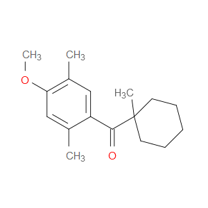 (4-Methoxy-2,5-dimethylphenyl)(1-methylcyclohexyl)methanone
