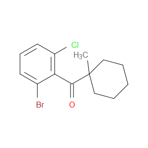 Methanone, (2-bromo-6-chlorophenyl)(1-methylcyclohexyl)-