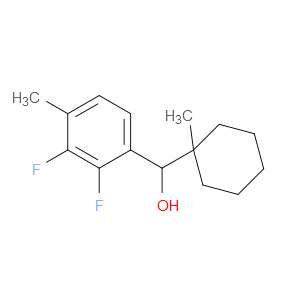 2,3-Difluoro-4-methyl-α-(1-methylcyclohexyl)benzenemethanol