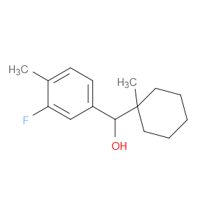 3-Fluoro-4-methyl-α-(1-methylcyclohexyl)benzenemethanol