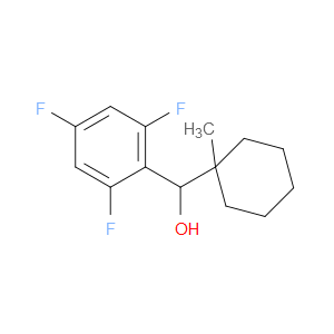2,4,6-Trifluoro-α-(1-methylcyclohexyl)benzenemethanol