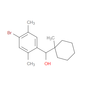 4-Bromo-2,5-dimethyl-α-(1-methylcyclohexyl)benzenemethanol