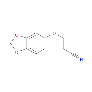 3-(1,3-Benzodioxol-5-yloxy)propanenitrile