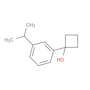 1-(3-isopropylphenyl)cyclobutanol