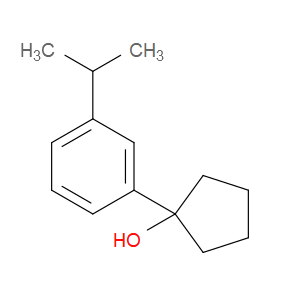 1-(3-isopropylphenyl)cyclopentanol