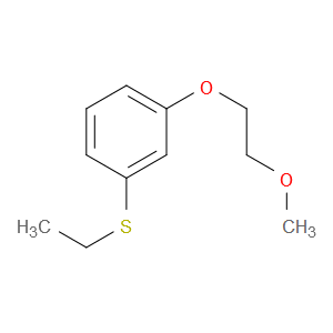 ethyl(3-(2-methoxyethoxy)phenyl)sulfane