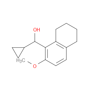 cyclopropyl(2-methoxy-5,6,7,8-tetrahydronaphthalen-1-yl)methanol