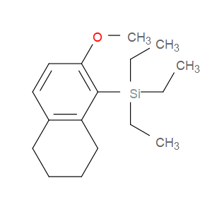 triethyl(2-methoxy-5,6,7,8-tetrahydronaphthalen-1-yl)silane