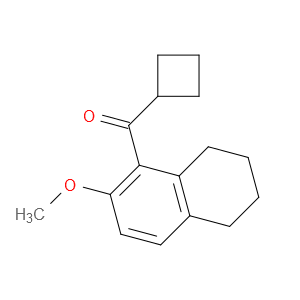 cyclobutyl(2-methoxy-5,6,7,8-tetrahydronaphthalen-1-yl)methanone