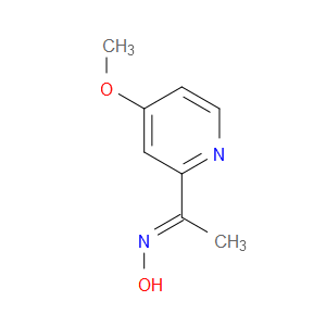 Ketone, 4-methoxy-2-pyridyl methyl, oxime, (E)-
