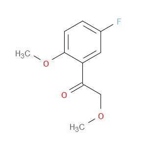 Ethanone, 1-(5-fluoro-2-methoxyphenyl)-2-methoxy-