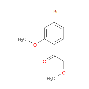 Ethanone, 1-(4-bromo-2-methoxyphenyl)-2-methoxy-